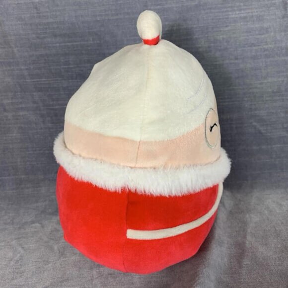 Squishmallow 8Mrs.Santa Claus Nicolette Plush Stuffed Toy Holly Decor 2022 - Picture 3 of 10
